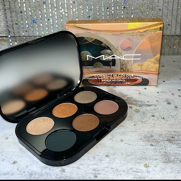 MAC Cosmetics Other - MAC Cosmetics Connect In Colour Eyeshadow Palette, Bronze Influence New In Box